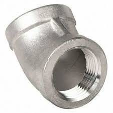 ASME B16.9 Cotovelo roscado LR/SR Ângulo personalizável Aço carbono Aço inoxidável NPS1/2