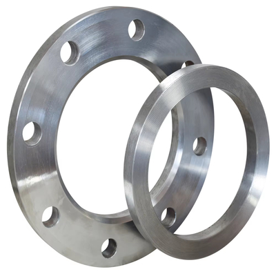Flanca de aço forjado Aço carbono ASTM A105 Flanca 150lb 300lb 600lb Deslize na Flange RF