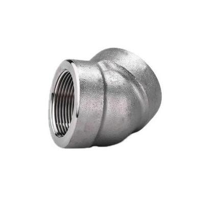 Os encaixes de tubulação de aço inoxidável rosquearam SÊNIOR do cotovelo 45° A182 F316H para a conexão