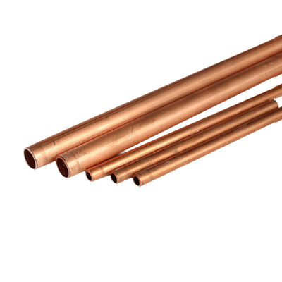 Tubos de cobre-níquel personalizados C71500 C70600 concebidos para sistemas de refrigeração marítima, geração de energia e aplicações industriais