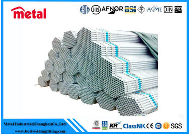 Alto - a baixa pressão galvanizou a tubulação do metal, soldadura redonda tubulação galvanizada