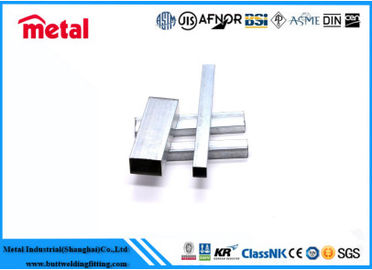 Tubulação de aço carbono galvanizada quadrado revestida zinco, ASTM A106 Gr.B tubulação galvanizada 6 polegadas