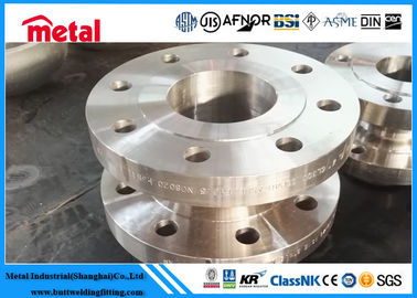 A flange de solda WN RF do pescoço da liga de níquel de ASTM B462 N08020 liga 20 SCH40