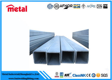 8 material galvanizado da forma Q215A do quadrado de tubo do mergulho quente da polegada Sch80 laminado a alta temperatura