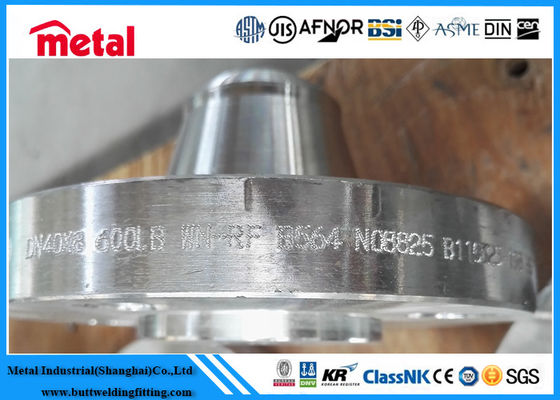 Flange de solda 600LB RF WN RF do pescoço da liga de níquel de ASTM B564 N08825