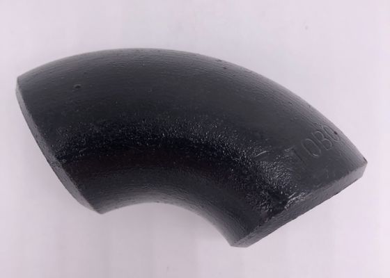 Encaixes de tubulação da soldadura de extremidade do cotovelo EN10025 Q345 de 90 graus