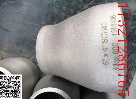 redutor de aço inoxidável da tubulação Sch80 de 16mm S32750 6x5 de”