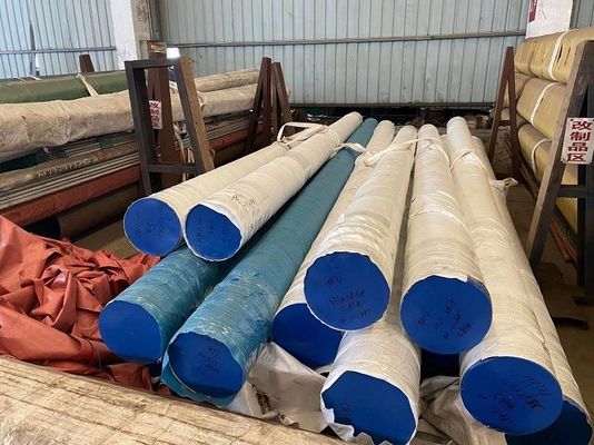 Tubos pesados materiais da parede das tubulações sem emenda de aço de liga de EN10028 E355 em volta da forma