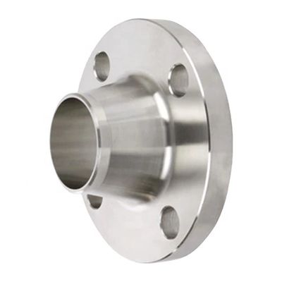 Flange de aço inoxidável frente e verso do pescoço de 2205 soldas da cor de prata do ANSI B16.5
