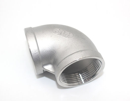 Boca interna do fio do cotovelo 304 de aço inoxidável da curvatura do fio curvatura 2/4/6 Min Internal Wire Thread Joint de 90 graus externo