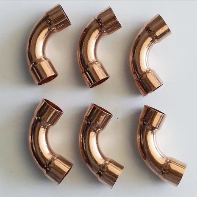 Todo o cotovelo de cobre com fio interno e exterior de Seat alongou os encaixes de tubulação comum da água da curvatura flexível de aço inoxidável