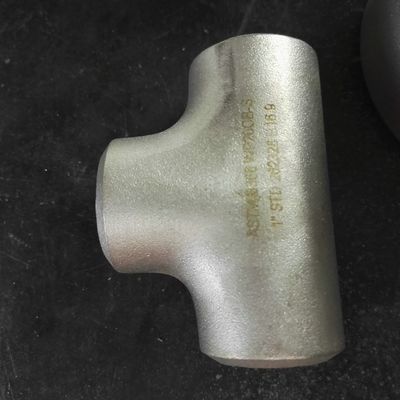 ASME T de aço inoxidável do círculo do encaixe de tubulação Sch60 de WP310S 3-1/2”
