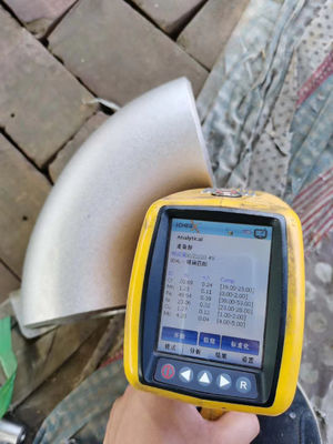 Cotovelo de aço inoxidável do corrimão da escada do cotovelo 304 encaixes de cotovelo sanitários soldados 90 graus do cotovelo industrial