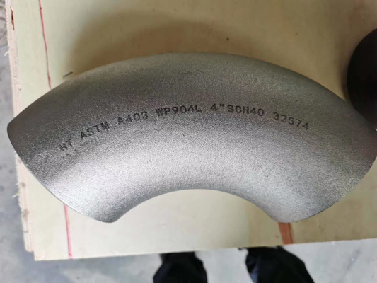 Encaixe de tubulação do aço da liga de ASTM/UNS N08800 cotovelo L/R 10