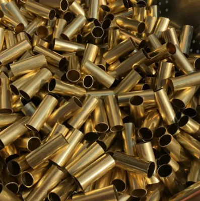 Tubos de bronze UNS C-27200 vermelhos. meio de 12,70 x de 0,79mm duramente conforme ASTM B-135 em barras de 5,800mm