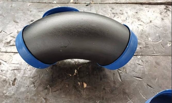 Cotovelo sem emenda ASTM C70600 1/2” STD do raio do comprimento da soldadura de extremidade 90°