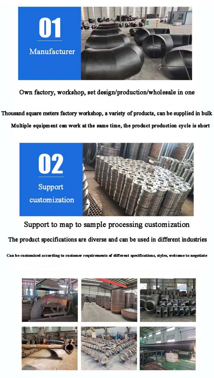 ANSI/ASME Aço inoxidável Aço carbono Butt Soldagem Stub End Dimensões personalizáveis & Material Grau industrial 8