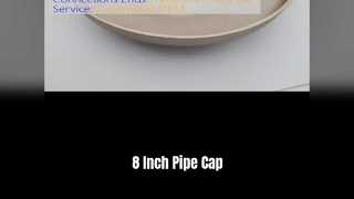 Tampa de tubo de cobre e níquel de 8 polegadas com pressão de 16 bar