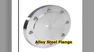 Flange cego de liga de aço D0 ASME B6.