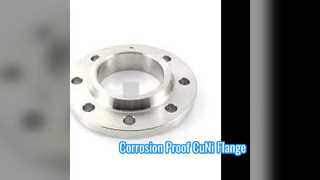 90/10 de face plana do pescoço da solda da flange PN10 de CuNi