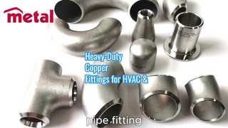 Acessórios de cobre para serviços pesados ​​para HVAC e uso industrial