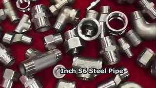Tubo de aço super austenítico polegada S6