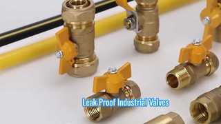 Válvulas Industriais de Alto Desempenho para Sistemas de Controle de Fluxo