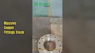 Tour pelo armazém: amplo estoque de acessórios de cobre prontos para envio