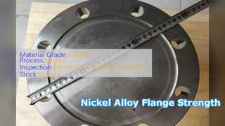 Flange cego de liga de níquel ASTM B564 UNS N04400