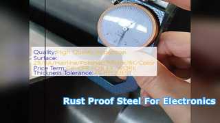 Equipamento elétrico de placa de aço antiferrugem