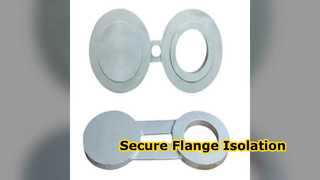 Flange cega para espetáculo de liga de níquel ASTM A182